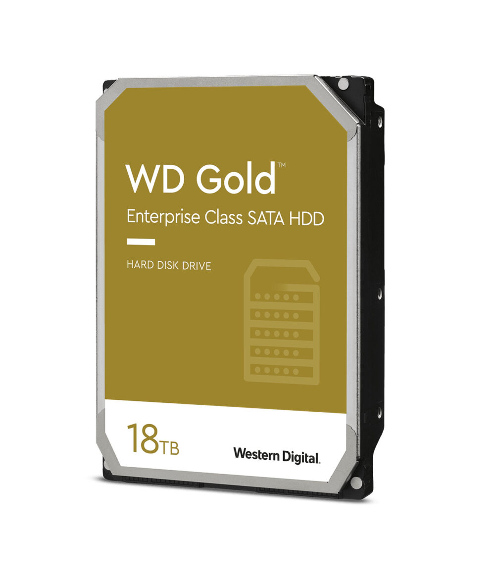 WD Gold 18TB Enterprise Class Hard Drive Product Image