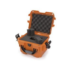 Nanuk 908 Orange Hard Case With Cubed Foam Product Image