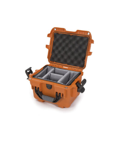 Nanuk 908 Orange Hard Case With Padded Divider Product Image