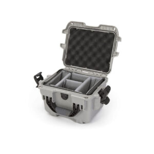Nanuk 908 Silver Hard Case With Padded Divider Product Image
