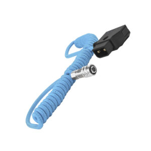 Kondor Blue Blue Coiled D-Tap to BMPCC 4K/6K Pro Power Cable Product Image