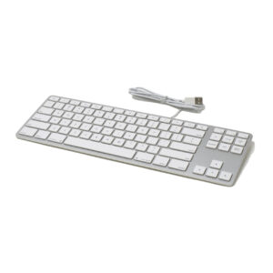 Matias Silver Wired Aluminum Tenkeyless Keyboard for Mac Product Image