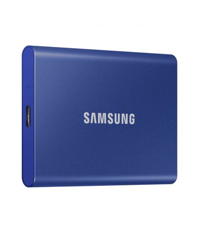 Samsung T7 Portable Indigo Blue SSD Product Image