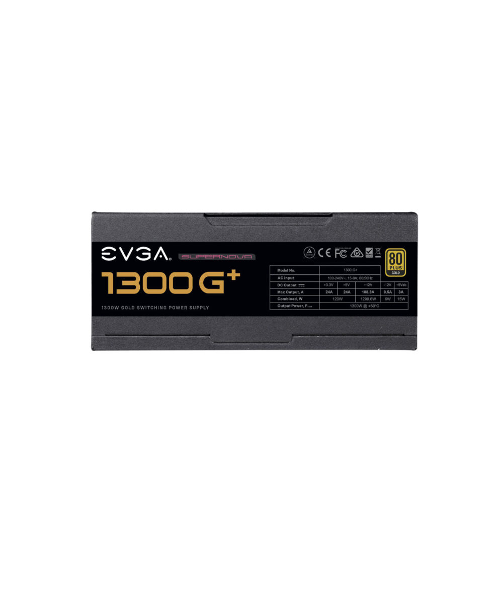 EVGA SuperNOVA 1300 G+ 1300W Power Supply Gallery Image 02