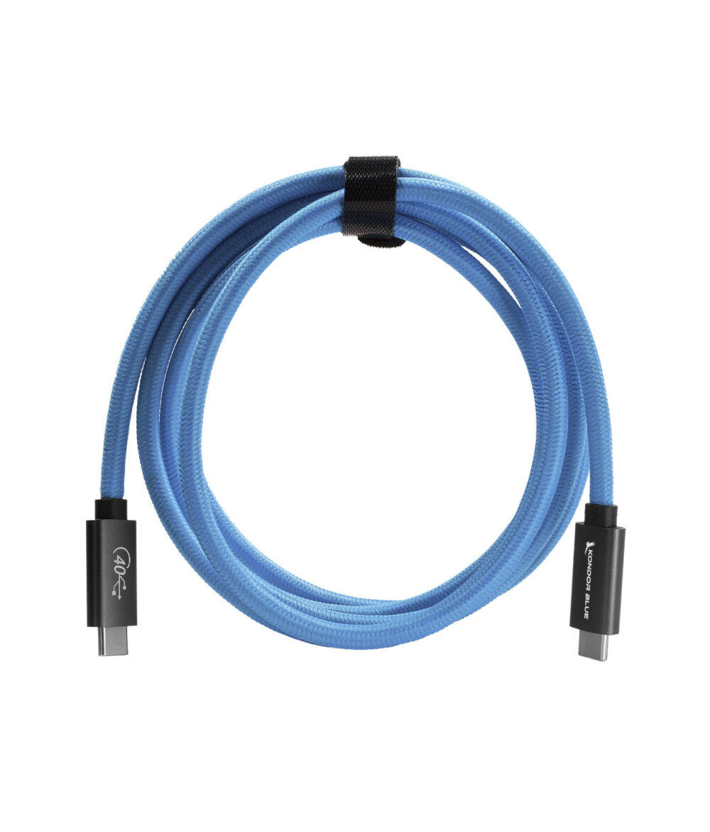 Kondor Blue 6' Thunderbolt 4 USB 4.0 Type C Cable Product Image
