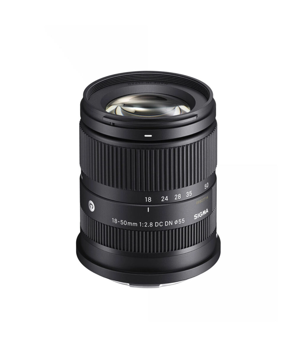 Sigma 18-50mm F2.8 DC DN Contemporary Lens product image.