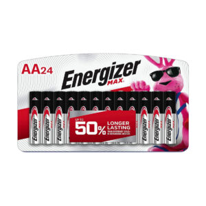 Energizer MAX AA Alkaline Battery 24 Pack Product Image